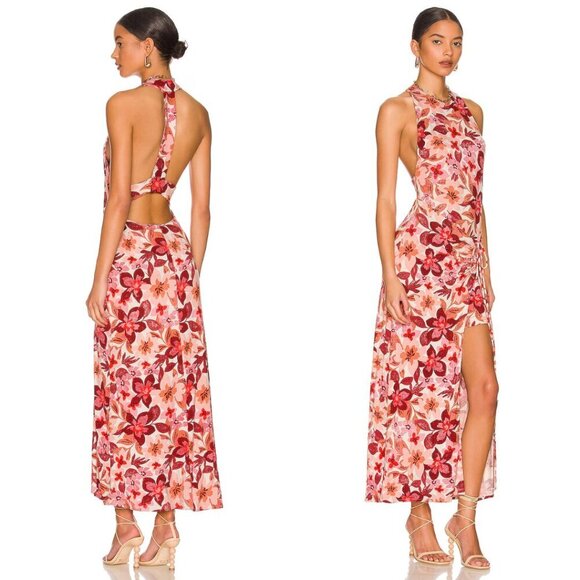 Free People NWT Mimi Printed Floral Dress - Light Combo - Size Medium - Picture 2 of 10